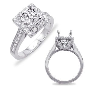 White Gold Engagement Ring