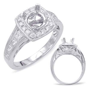 White Gold Engagement Ring