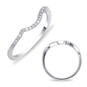 White Gold Matching Band