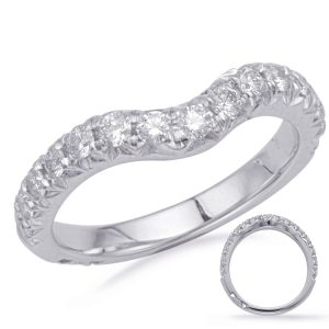 White Gold Matching Band