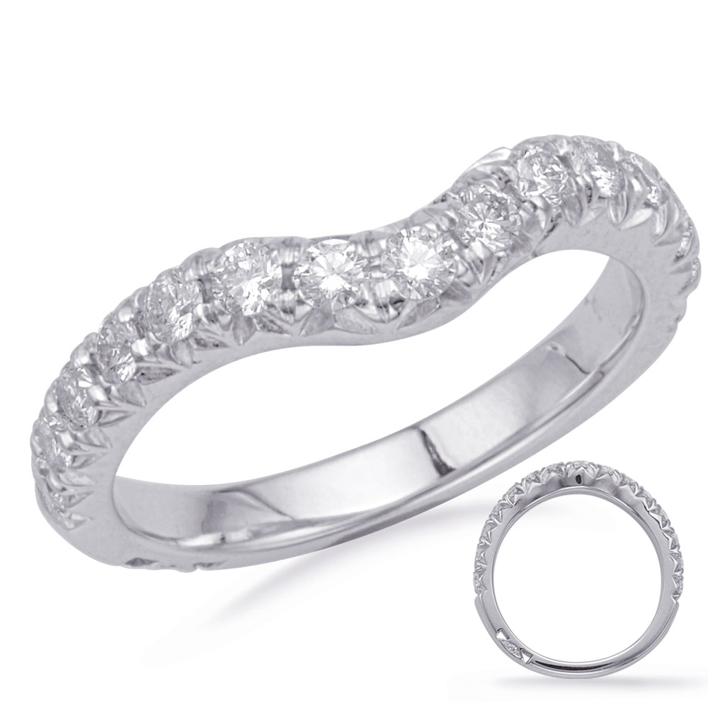 White Gold Matching Band