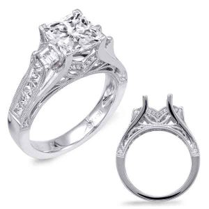 White Gold Engagement Ring