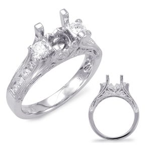 White Gold Engagement Ring