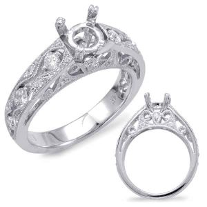 White Gold Engagement Ring