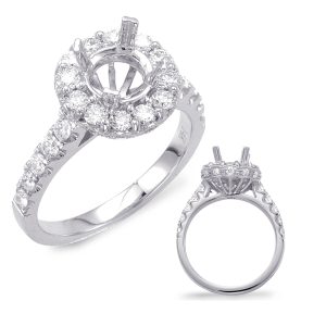 White Gold Engagement Ring