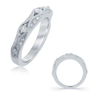 White Gold Wedding Band
