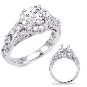 White Gold Engagement Ring