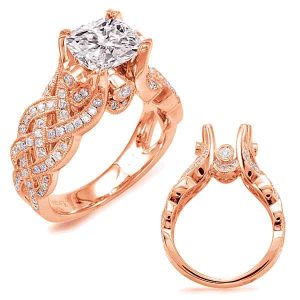 Rose Gold Engagement Ring