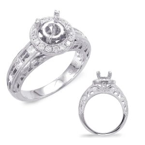 White Gold Engagement Ring