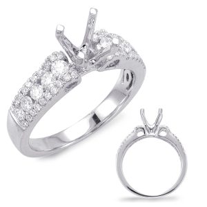 White Gold Engagement Ring