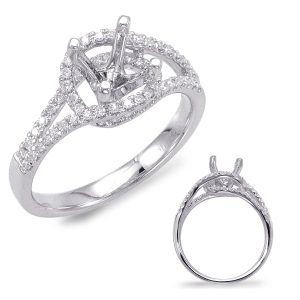White Gold Engagement Ring