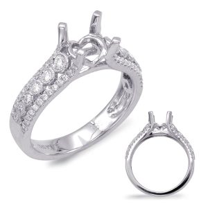 White Gold Engagement Ring