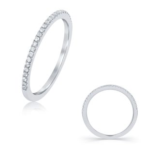 White Gold Matching Band