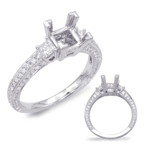 White Gold Engagement Ring