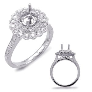 White Gold Engagement Ring