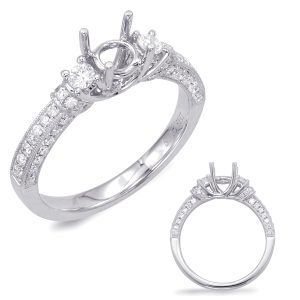 White Gold Engagement Ring