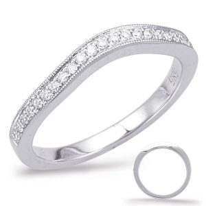 White Gold Matching Band