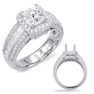 White Gold Engagement Ring