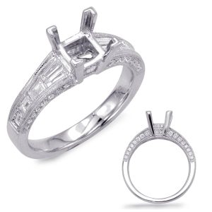 White Gold Engagement Ring