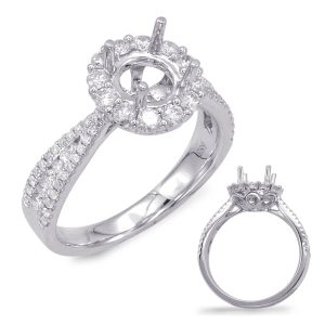 White Gold Engagement Ring