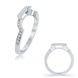White Gold Matching Band