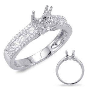 White Gold Engagement Ring
