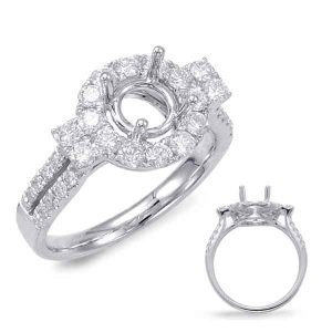 White Gold Engagement Ring