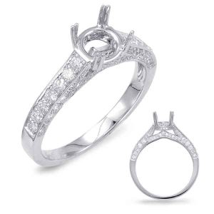 White Gold Engagement Ring