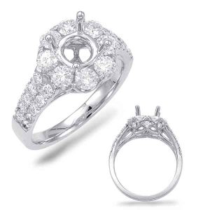 White Gold Engagement Ring