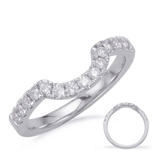 White Gold Wedding Band