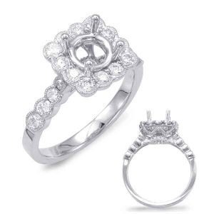 White Gold Engagement Ring