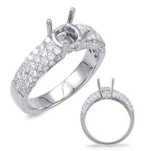 White Gold Engagement Ring