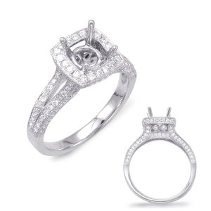 White Gold Engagement Ring