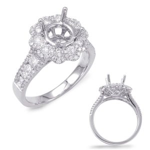 White Gold Engagement Ring
