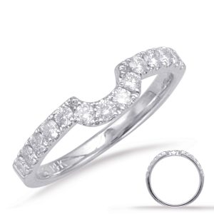 White Gold Matching Band