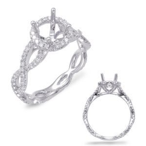 White Gold Engagement Ring