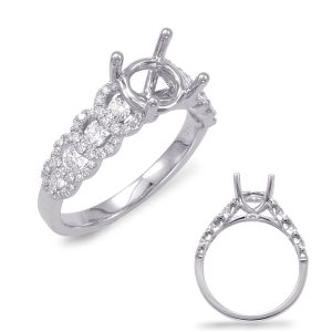 White Gold Engagement Ring