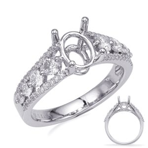 White Gold Engagement Ring