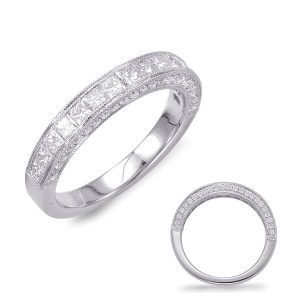 White Gold Wedding Band