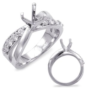 White Gold Engagement Ring
