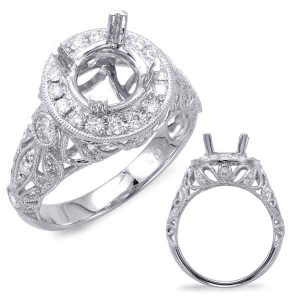 White Gold Engagement Ring