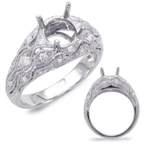 White Gold Engagement Ring