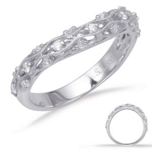 White Gold Matching Band