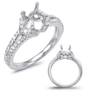 White Gold Engagement Ring