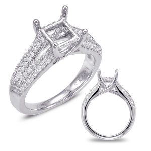 White Gold Engagement Ring
