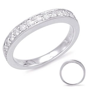 White Gold Matching Band