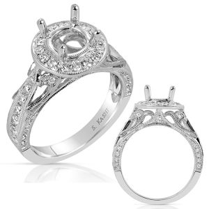 White Gold Engagement Ring