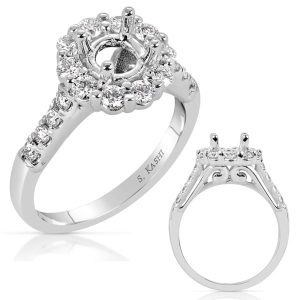 White Gold Engagement Ring