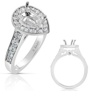 White Gold Engagement Ring