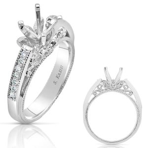 White Gold Engagement Ring